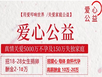 梅县捐卵助孕生子 爱心志愿者招募